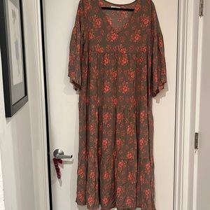 RESERVED LISTING Natural Life Dress size L/XL EUC
